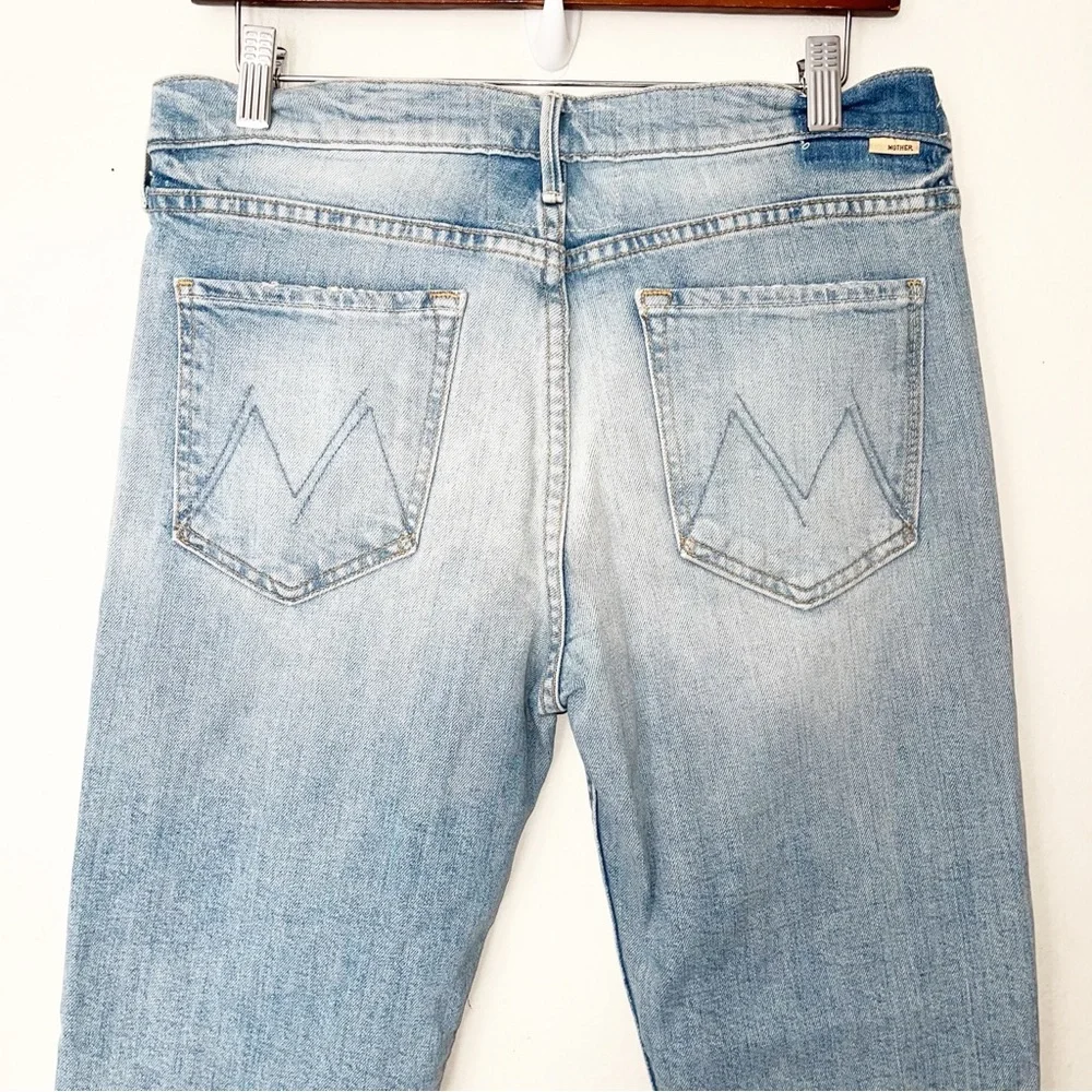 Mother Superior Denim The Flirt Fray I Confess Jeans Size 30 Straight Casual